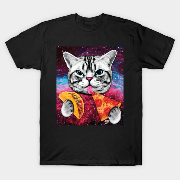 TACO CAT T-Shirt by toddgoldmanart